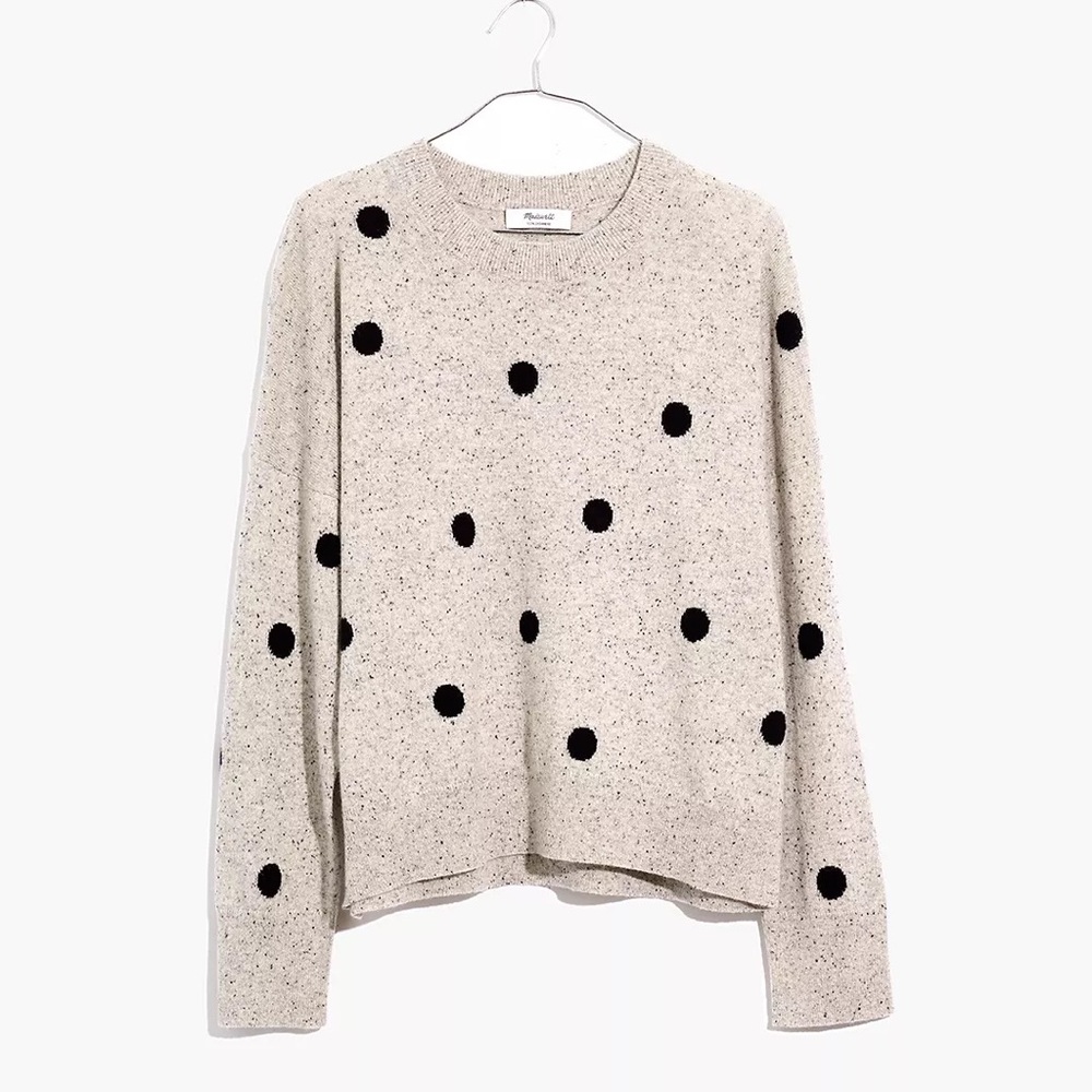 Madewell Cashmere Donegal sweater